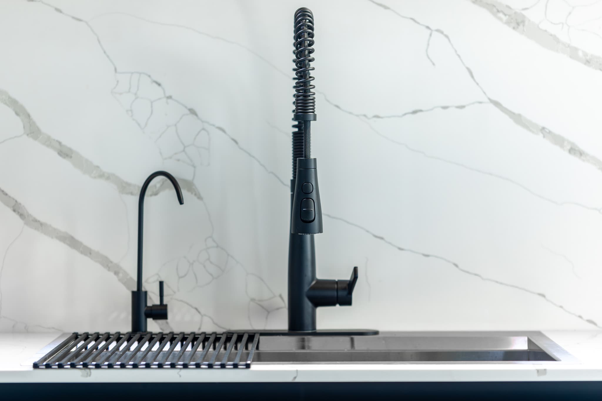 Luxury faucet water flow cinematic